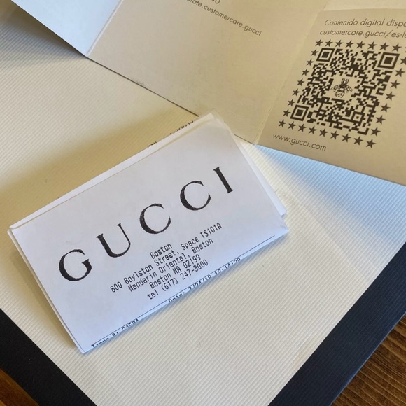 Gucci GG Marmont Small Shoulder Bag Black Leather with original box - Picture 15 of 16